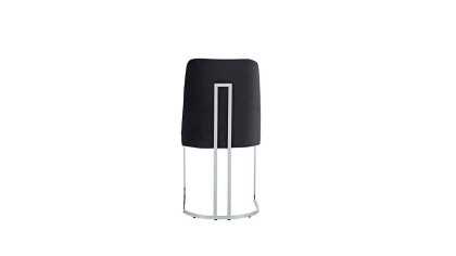 Set Dining Room Loretto cu scaun picior metalic, masa extensibila Seturi Dining Room SHOWROOMDININGLORETTOKREM/ANTRASIT