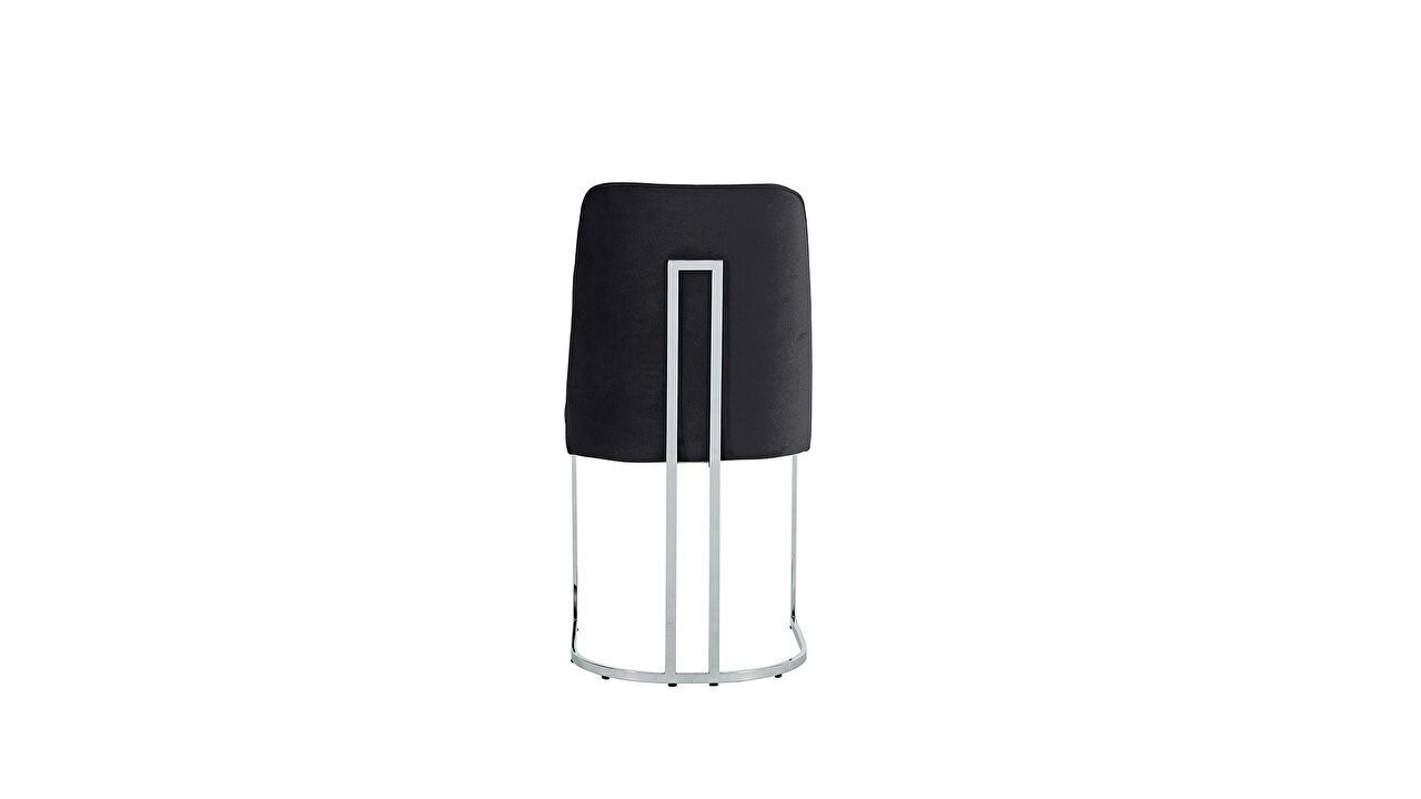Set Dining Room Loretto cu scaun picior metalic, masa extensibila Seturi Dining Room SHOWROOMDININGLORETTOKREM/ANTRASIT