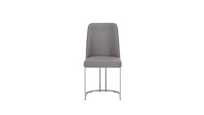 Set Dining Room Loretto cu scaun picior metalic, masa extensibila Seturi Dining Room SHOWROOMDININGLORETTOKREM/ANTRASIT