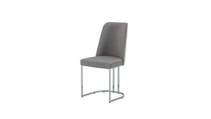 Set Dining Room Loretto cu scaun picior metalic, masa extensibila Seturi Dining Room SHOWROOMDININGLORETTOKREM/ANTRASIT