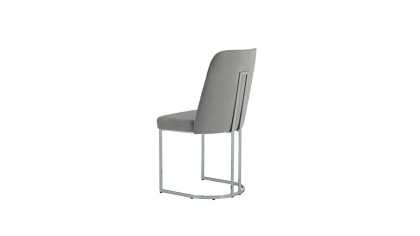 Set Dining Room Loretto cu scaun picior metalic, masa extensibila Seturi Dining Room SHOWROOMDININGLORETTOKREM/ANTRASIT