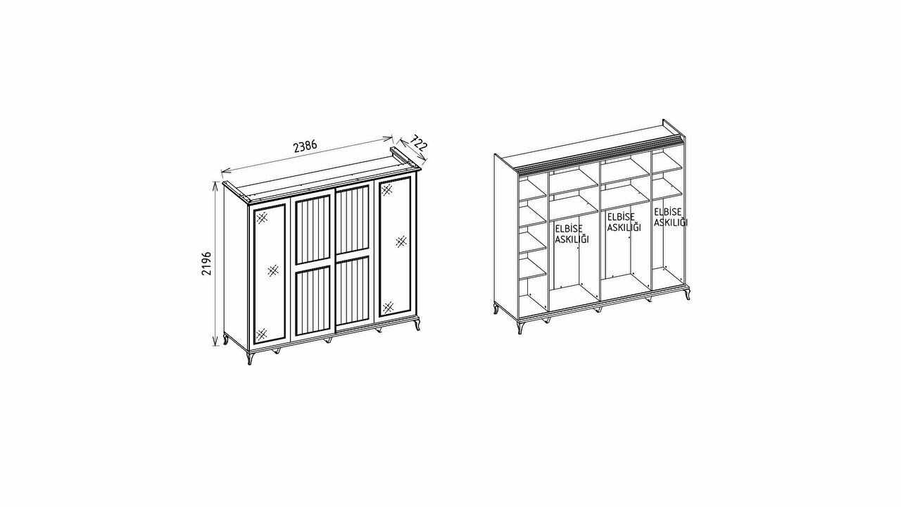 Set Dormitor Andera BELLONA Set Dormitor