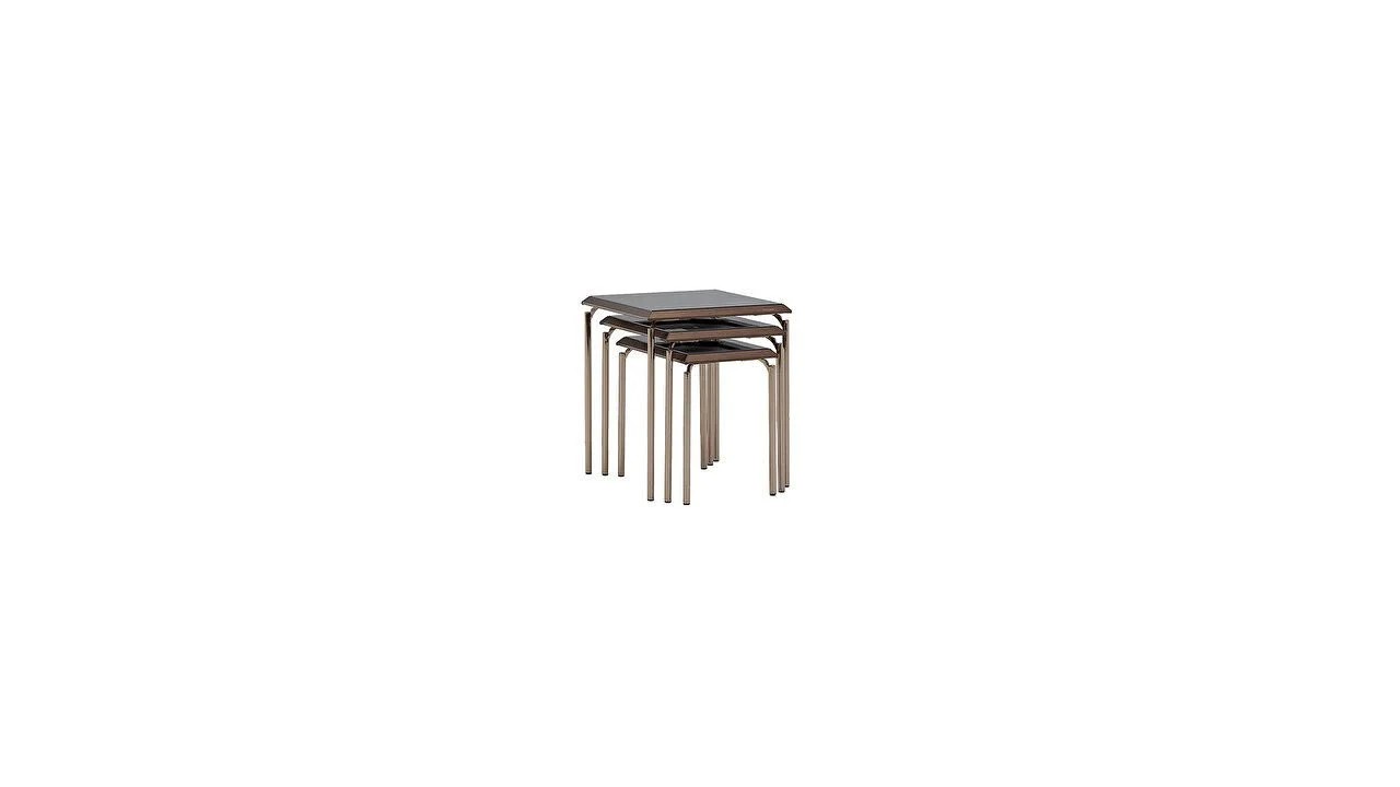 Masute Cafea Zigon Havana, set 3 bucati BELLONA Masuta Zigon 22HVN3304ZEQT