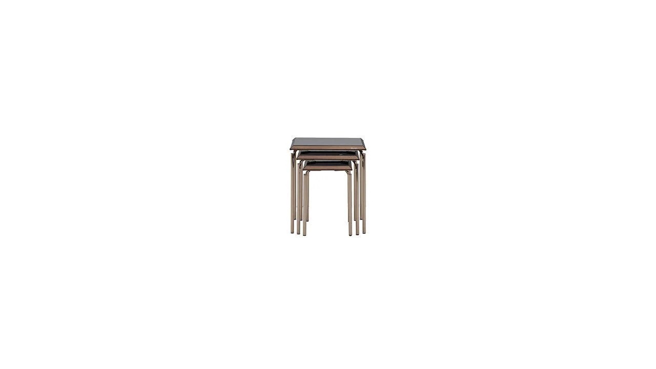 Masute Cafea Zigon Havana, set 3 bucati BELLONA Masuta Zigon 22HVN3304ZEQT
