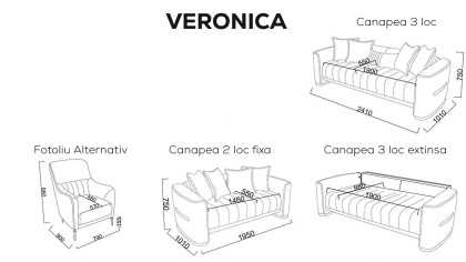 Fotoliu Alternativ Veronica BELLONA Fotolii - Fotolii TV 20VER1C00300001