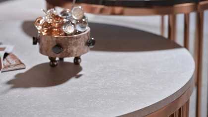 Masuta de cafea rotunda mare Havana BELLONA Masuta de Cafea 22HVN3316QSQS