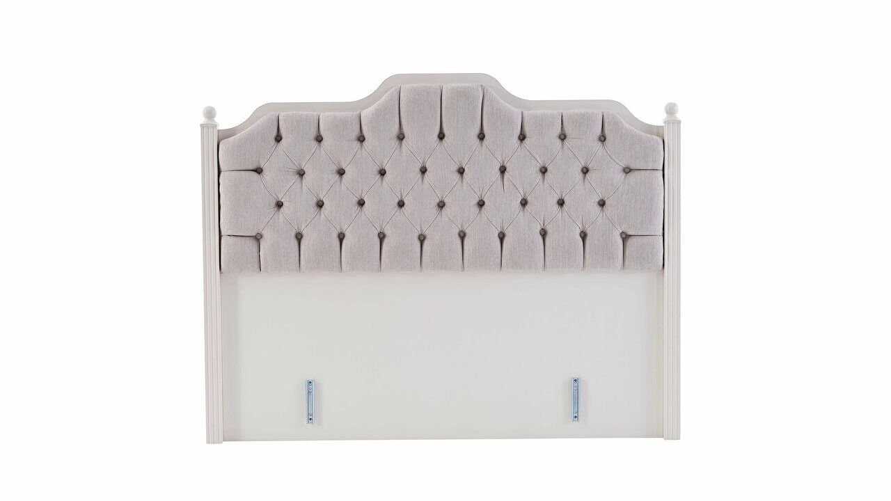Set Dormitor Andera, Pat 160x200, Sifonier 5 usi, Alb - Nuc Set Dormitor DORMANDERA160,5USI