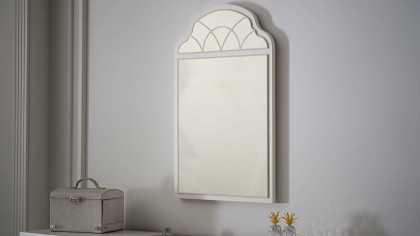 Set Dormitor Andera, Pat 160x200, Sifonier 5 usi, Alb - Nuc Set Dormitor DORMANDERA160,5USI