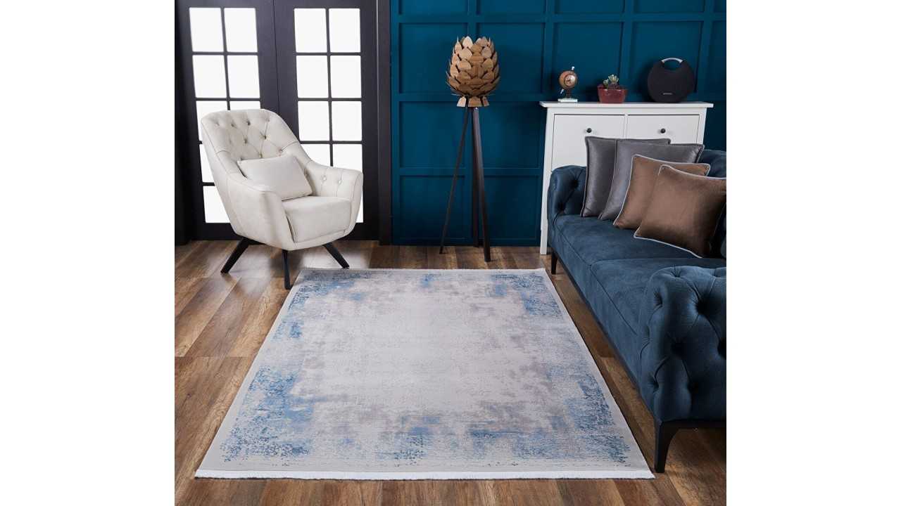 Covor Legro 11537 , Albastru, 100X300 GUMUSSUYU Seria Legro 286LGR11537Y3MAV00