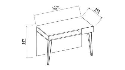 Birou standard Tineret Arles BELLONA Birou 22ARL3200JGJH