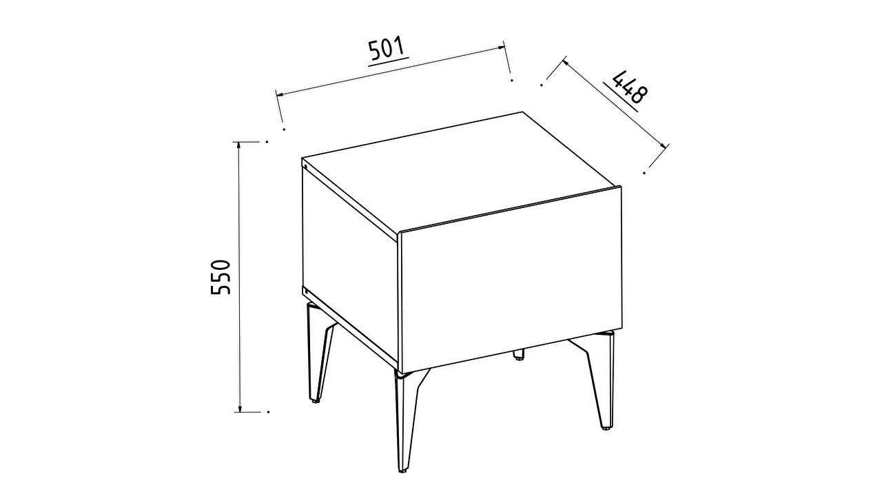 Set mobilier Tineret cu Birou standard Arles Set Mobilier Tineret