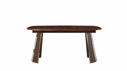 Set Dining Room cu masa extensibila Plaza, culoare Nuc Seturi Dining Room SHOWROOMPLAZADININGCEVIZ