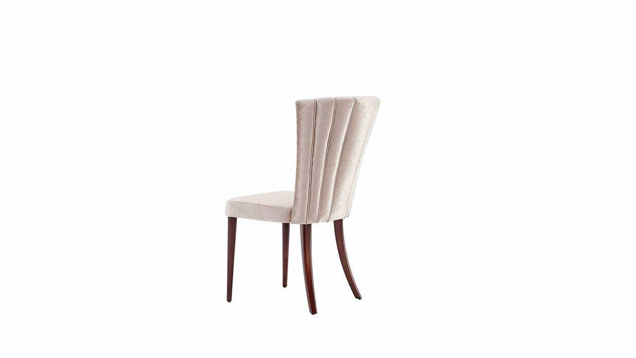 Set Dining Room cu masa extensibila Plaza, culoare Nuc Seturi Dining Room SHOWROOMPLAZADININGCEVIZ