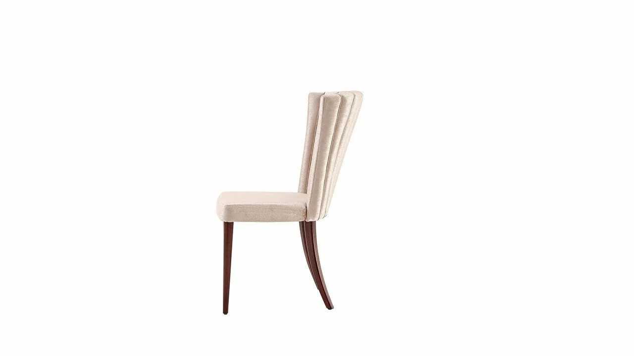 Set Dining Room cu masa extensibila Plaza, culoare Nuc Seturi Dining Room SHOWROOMPLAZADININGCEVIZ