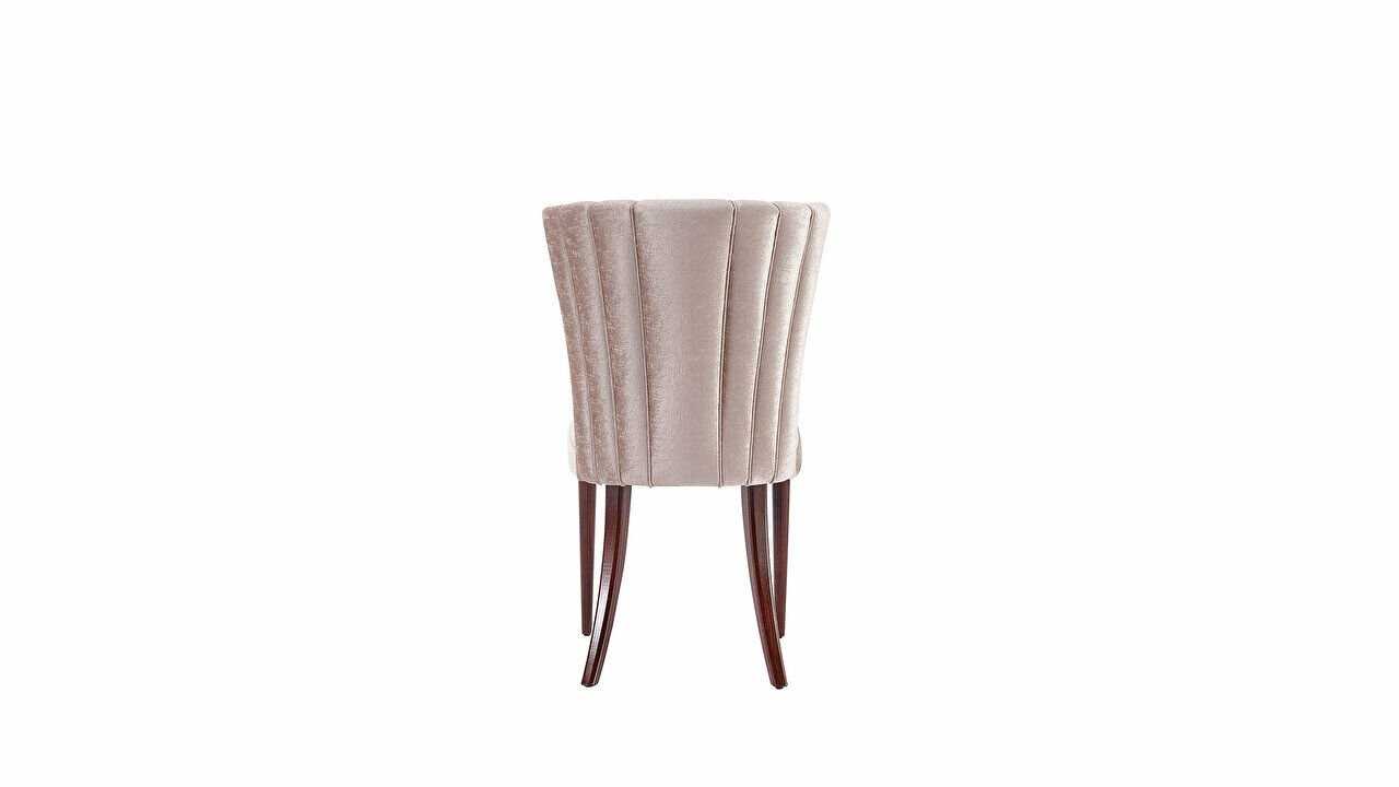 Set Dining Room cu masa extensibila Plaza, culoare Nuc Seturi Dining Room SHOWROOMPLAZADININGCEVIZ