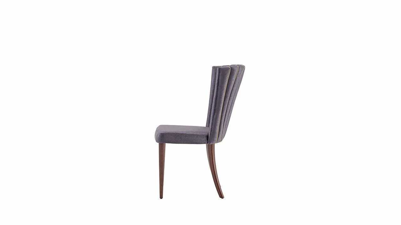Set Dining Room cu masa extensibila Plaza, culoare Nuc Seturi Dining Room SHOWROOMPLAZADININGCEVIZ