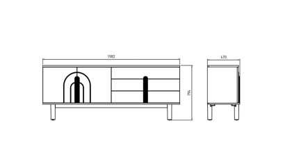 Bufet Boheems BELLONA Bufet 22BHS25509VZH