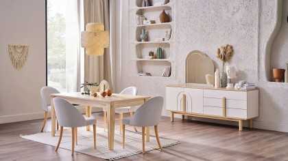 Set Dining cu Masa si Scaune Alternative Boheems Seturi Dining Room