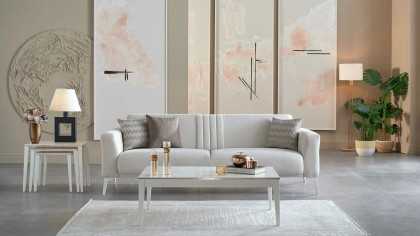 Set Canapea Extensibila Nadia 3+1 Seturi canapele