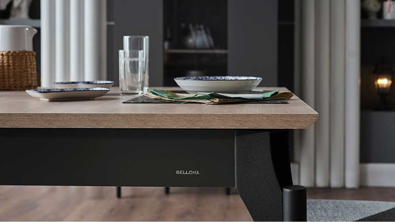 Set Dining Room Lucida cu Masa Extensibila BELLONA Seturi Dining Room