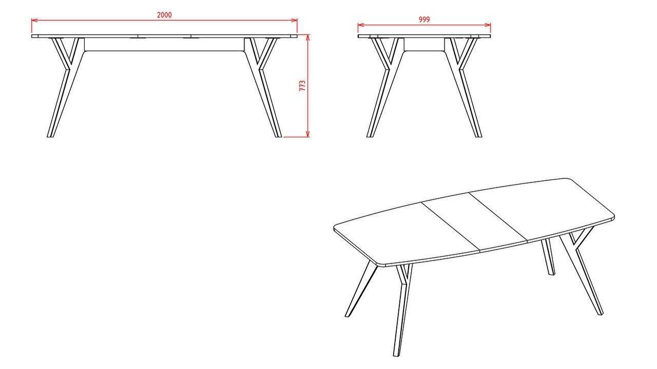 Masa Extensibila Alternativa cu 6 Scaune Valencia BELLONA Seturi Masa cu Scaune