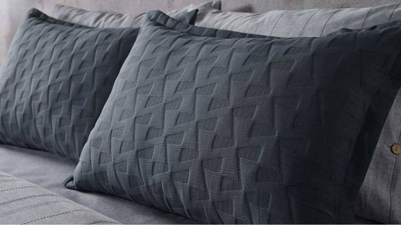 Set Cuvertura de pat Arya Double, Antracit DOQU Cuverturi si Pături