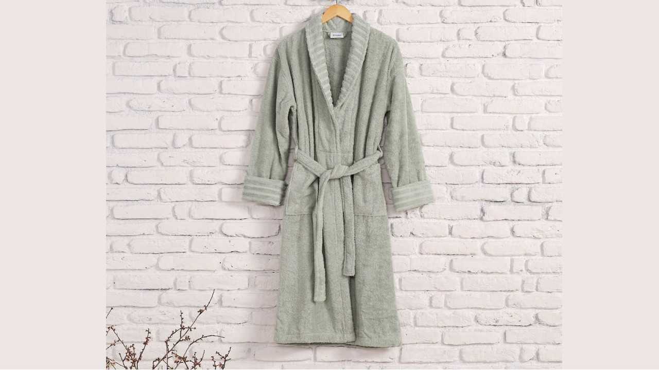 Halat de baie Ivory L/XL - 130 - Verde DOQU Prosoape si Halate 2Q9BRNIVRYB360001