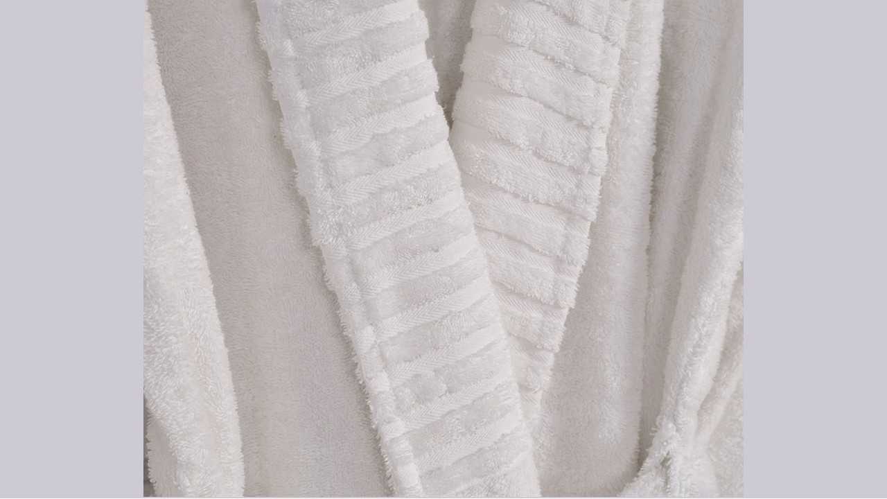 Halat de baie Ivory L/XL - 130 - Alb DOQU Prosoape si Halate 2Q9BRNIVRYB360003