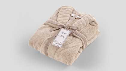Halat de baie Ivory L/XL - 130 - Bej DOQU Prosoape si Halate 2Q9BRNIVRYB360002