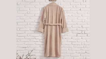 Halat de baie Ivory L/XL - 130 - Bej DOQU Prosoape si Halate 2Q9BRNIVRYB360002