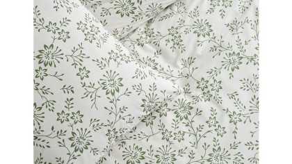 Set Lenjerie de pat Easy Cotton Belinda Double - Verde DOQU Lenjerie de pat