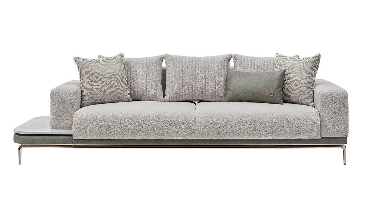 Canapea Extensibila 3 locuri cu Masuta integrata dreapta Estella BELLONA Canapele 20ETE3R00400001