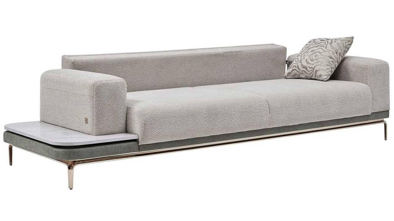 Canapea Extensibila 3 locuri cu Masuta integrata dreapta Estella BELLONA Canapele 20ETE3R00400001