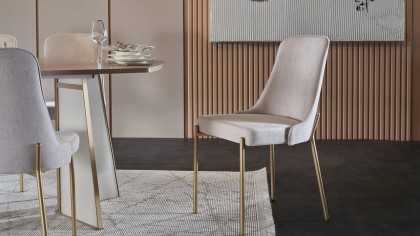 Scaun Montella 6362, Vizon, Pachet 2 bucati BELLONA Scaun 23MTL63620210001