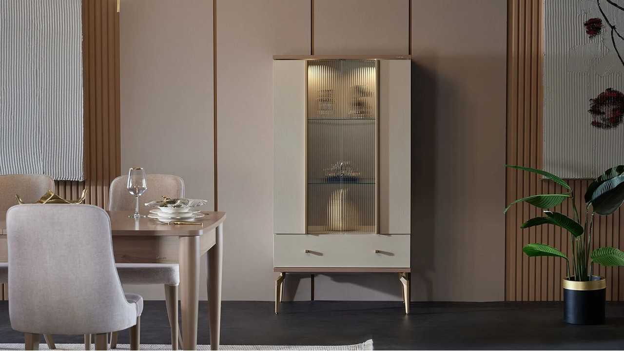 Set Dining Room cu Masa Fixa Montella Seturi Masa cu Scaune