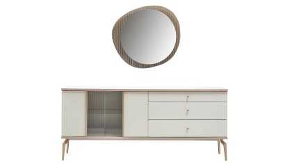 Set Dining Room cu Masa Fixa Montella Seturi Masa cu Scaune