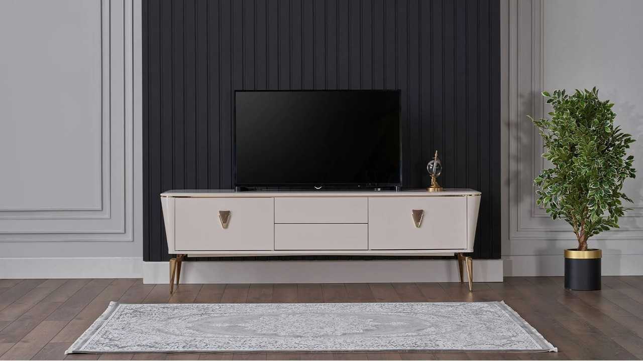 Comoda TV Plaza, culoare Fildes BELLONA Comoda TV 22PZA3001FSFS