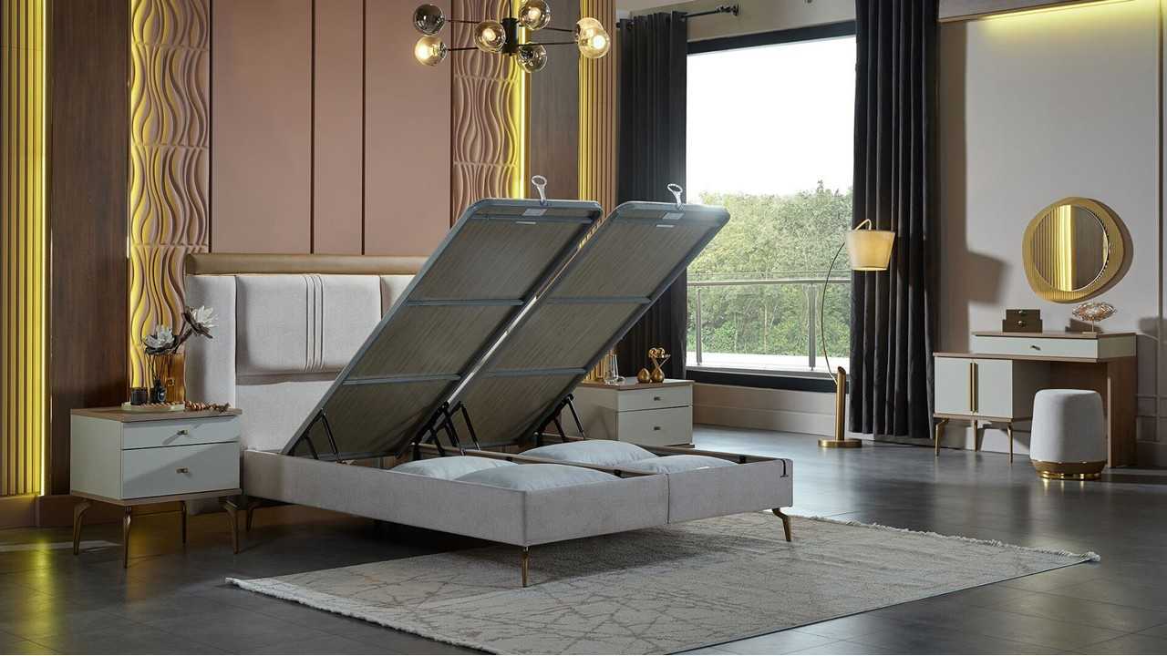 Set Dormitor Montella cu Tablie XL Set Dormitor