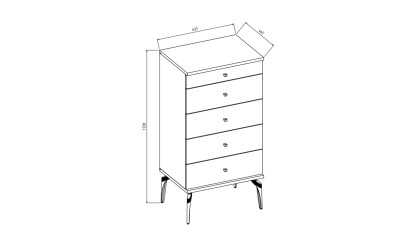 Set Dormitor Montella cu Tablie XL Set Dormitor
