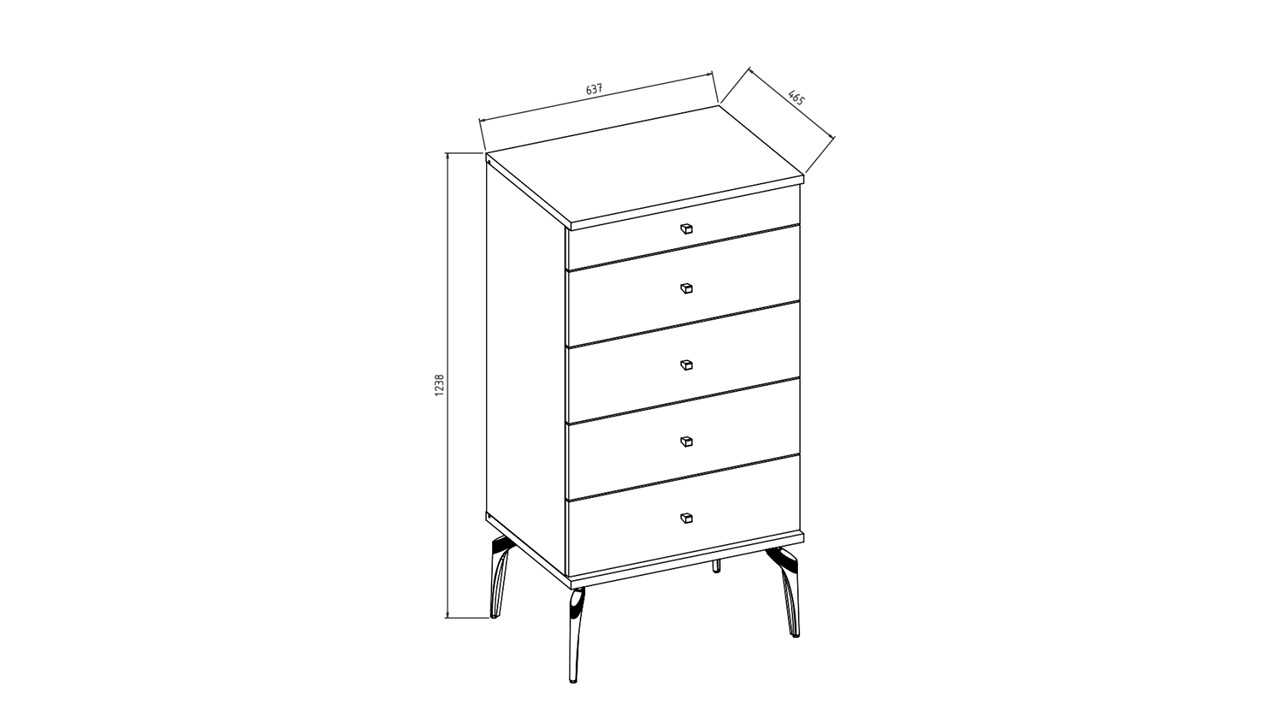 Set Dormitor Montella cu Tablie XL Set Dormitor