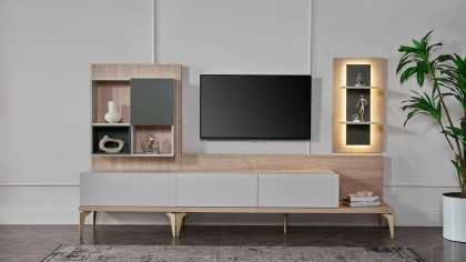 Vitrina Compacta TV Orleon Vitrina Compacta