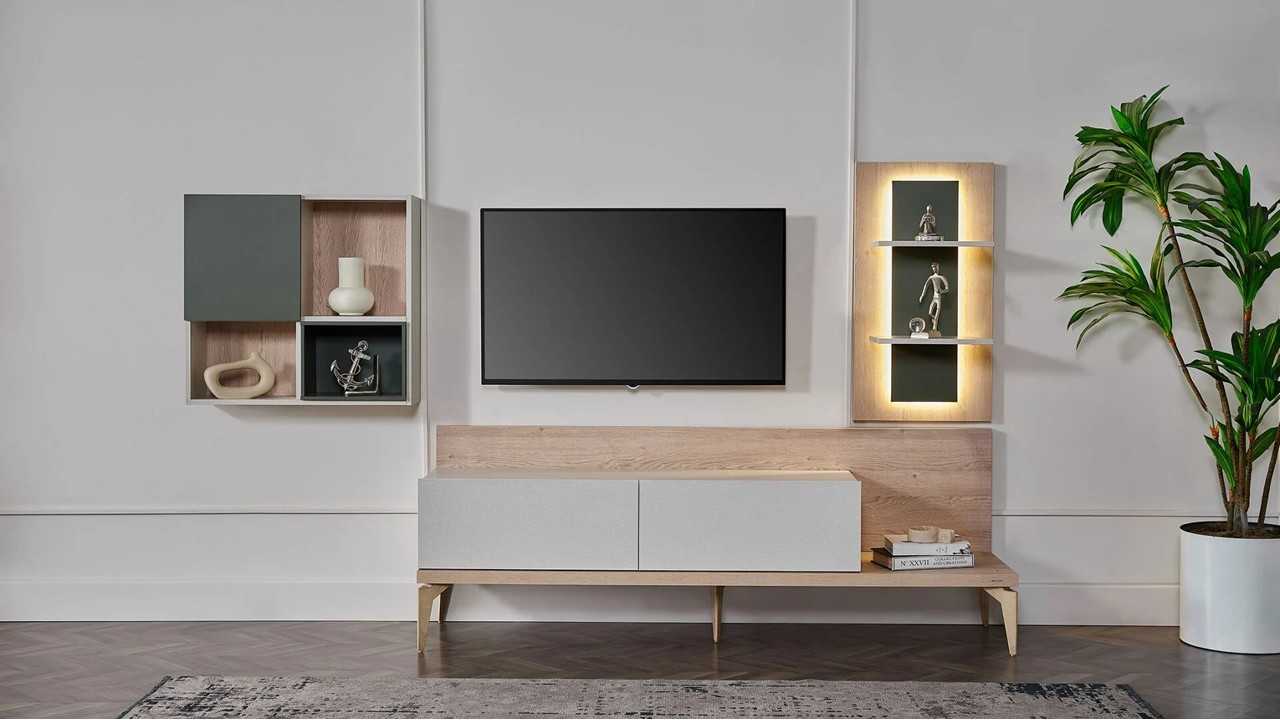 Vitrina Compacta TV Orleon Vitrina Compacta