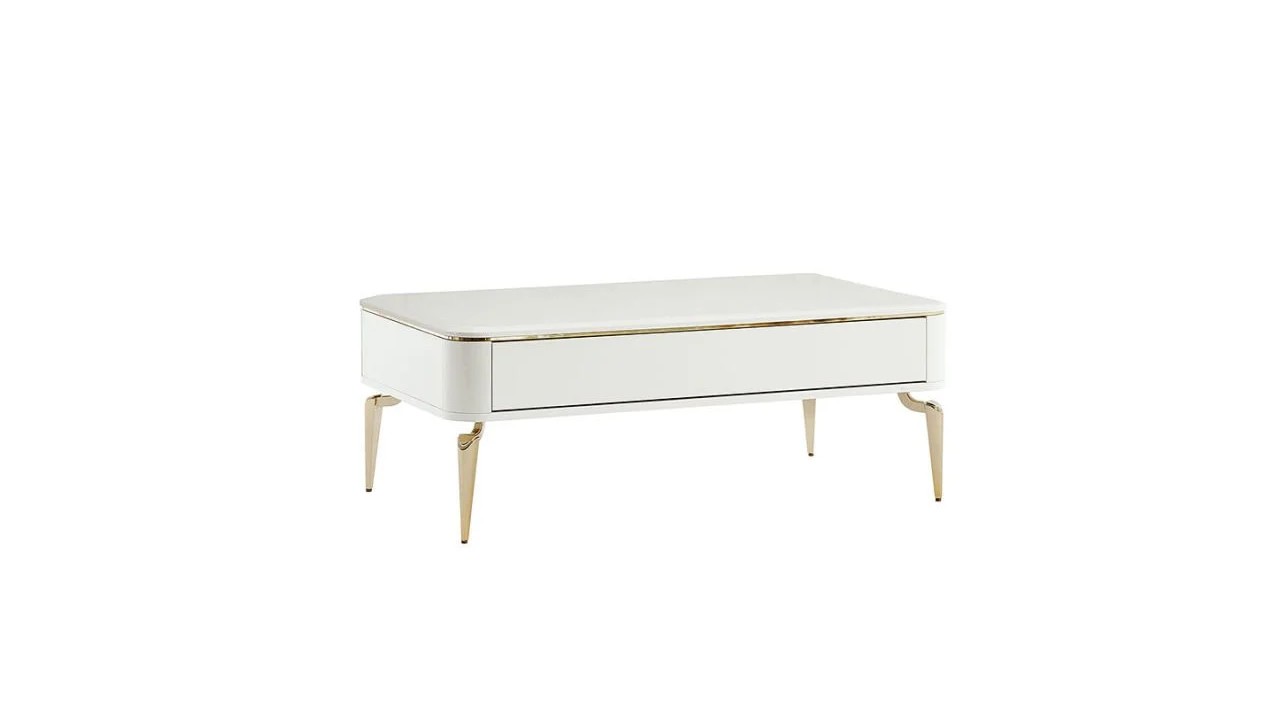 Masuta de cafea Plaza, culoare Fildes BELLONA Masuta de Cafea 22PZA3302FSFS