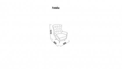 Fotoliu Ravelly BELLONA Fotolii - Fotolii TV SHOWROOM20RVE1H00300001