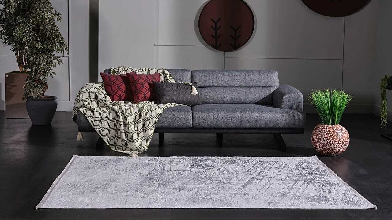 Covor Venita 13596 Gri, 160X230cm GUMUSSUYU Seria Venita 286VNT13596A3GRI00
