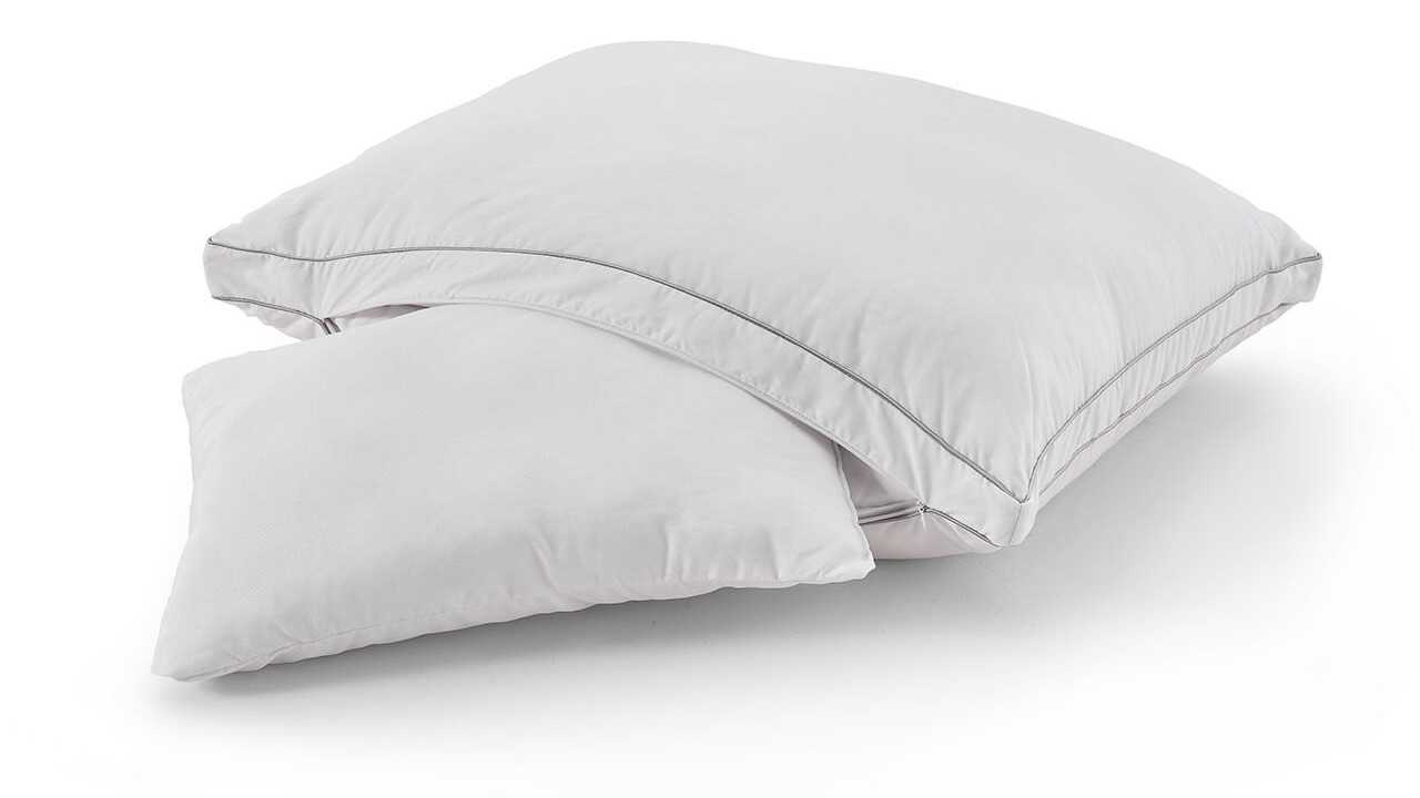 Pernă Perfect Dubla 50 x 70 cm cu pernă suplimentară - Alb DOQU Perne si Pilote 2Q9YSTPFYA0140000