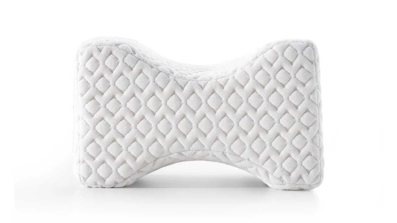 Pernă pentru genunchi 26 x 21 x 16,5 cm - Albă DOQU Perne si Pilote 2Q9YSTDIZAB340001