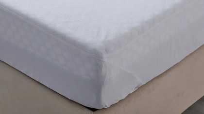 Husa Softy Alez Impermeabila, 160X200cm, Alb DOQU Husa Alez