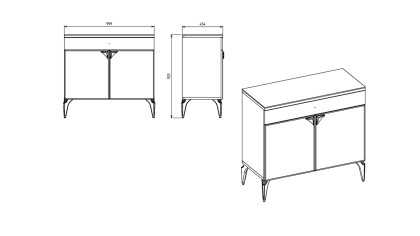Set standard Dormitor Leny BELLONA Set Dormitor