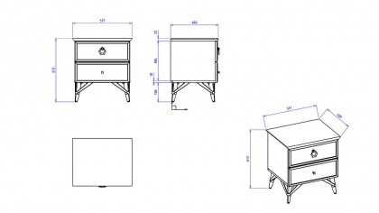 Set standard Dormitor Valencia BELLONA Set Dormitor